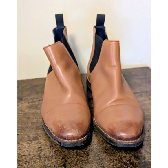 Cole Haan Wagner Grand Cap Toe Chelsea Boots Men\'s Size 12 M Mesquite Tan C28637 main image 11